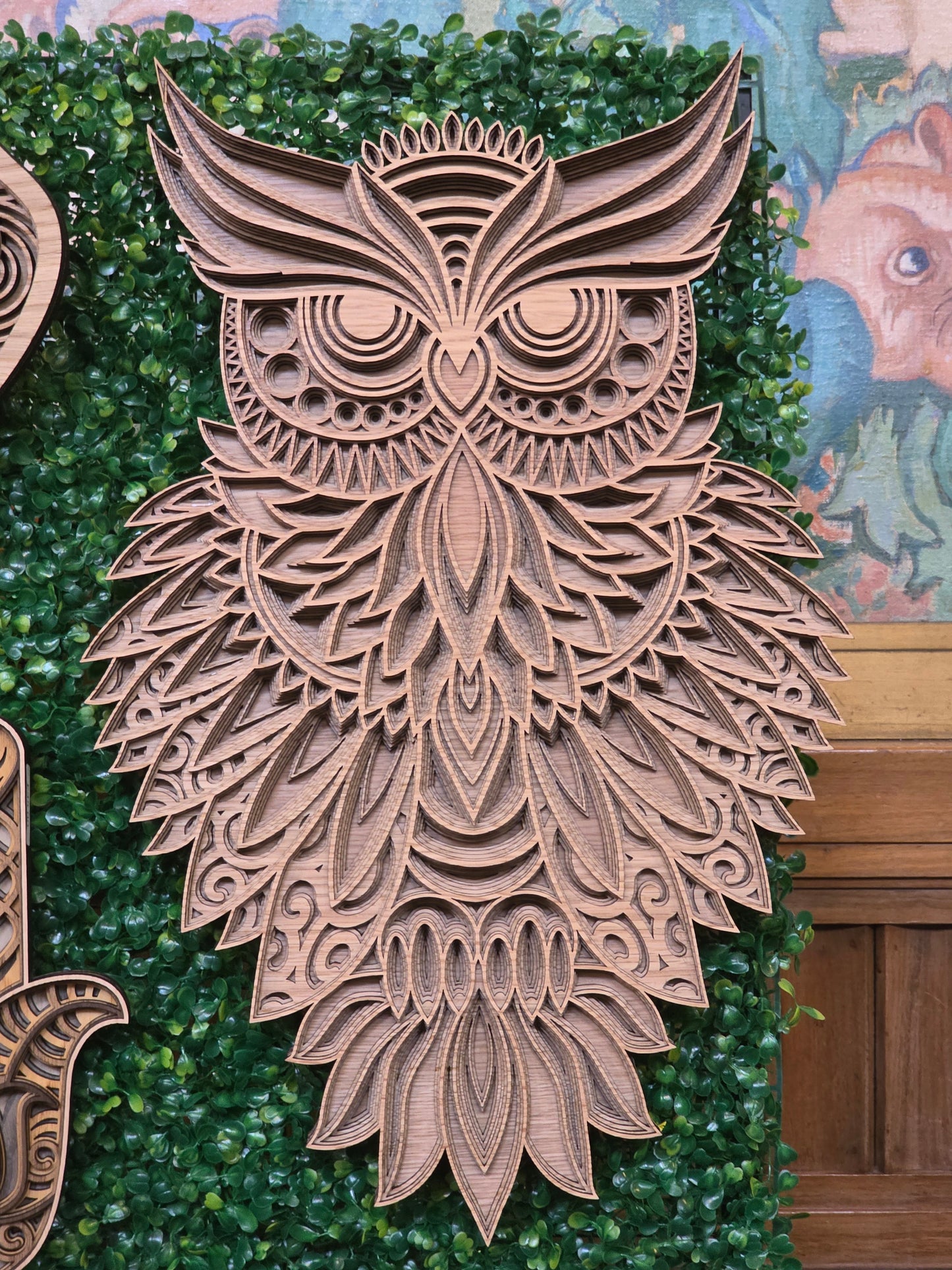 Laser cut Owl