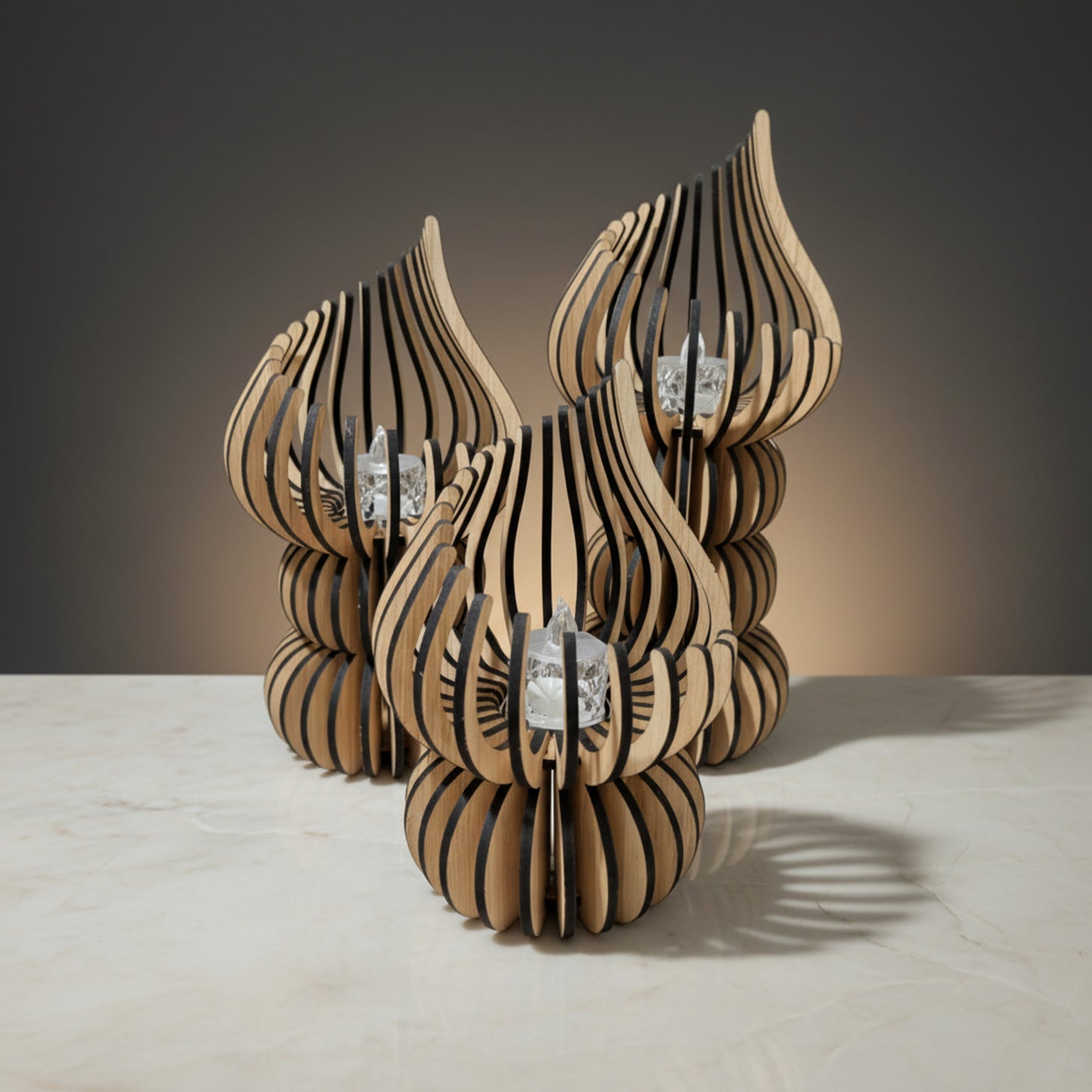 Modern Bubble Tealight Holder