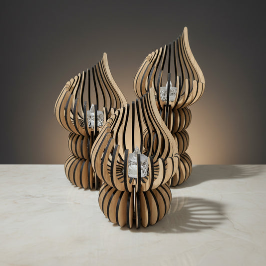 Modern Bubble Tealight Holder