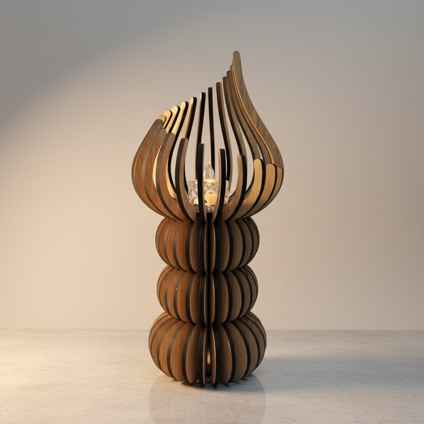 Modern Bubble Tealight Holder