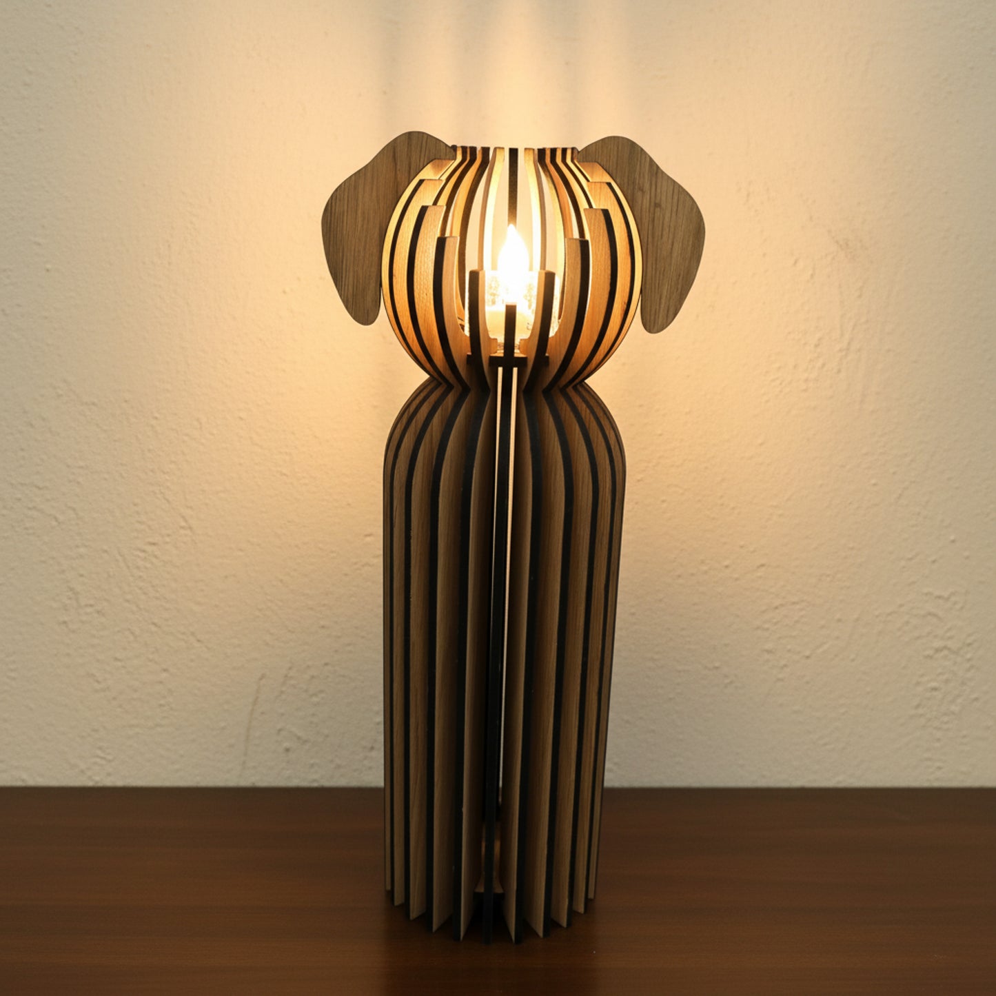 Modern Dog Tealight Holder