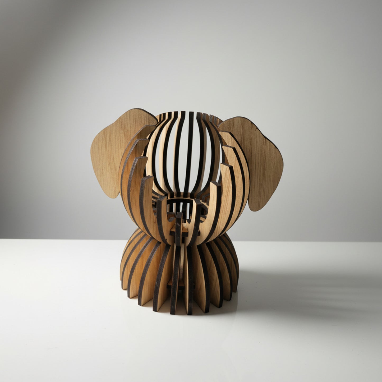 Modern Dog Tealight Holder