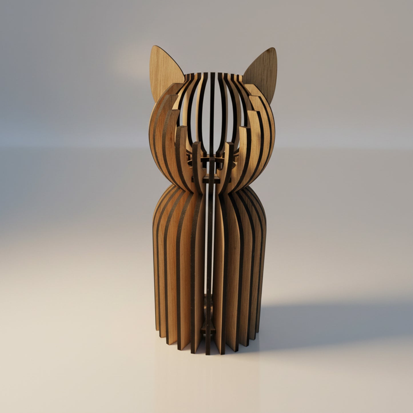 Modern Cat Tealight Holder