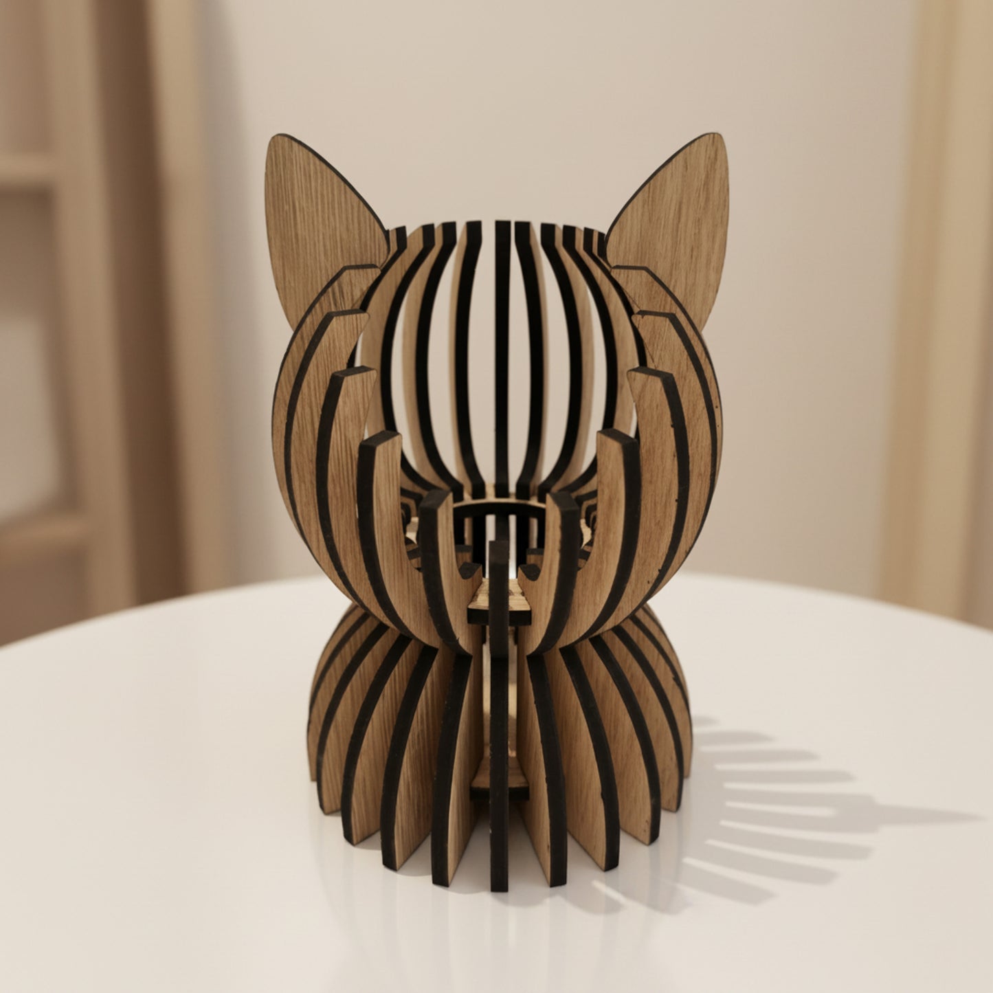 Modern Cat Tealight Holder