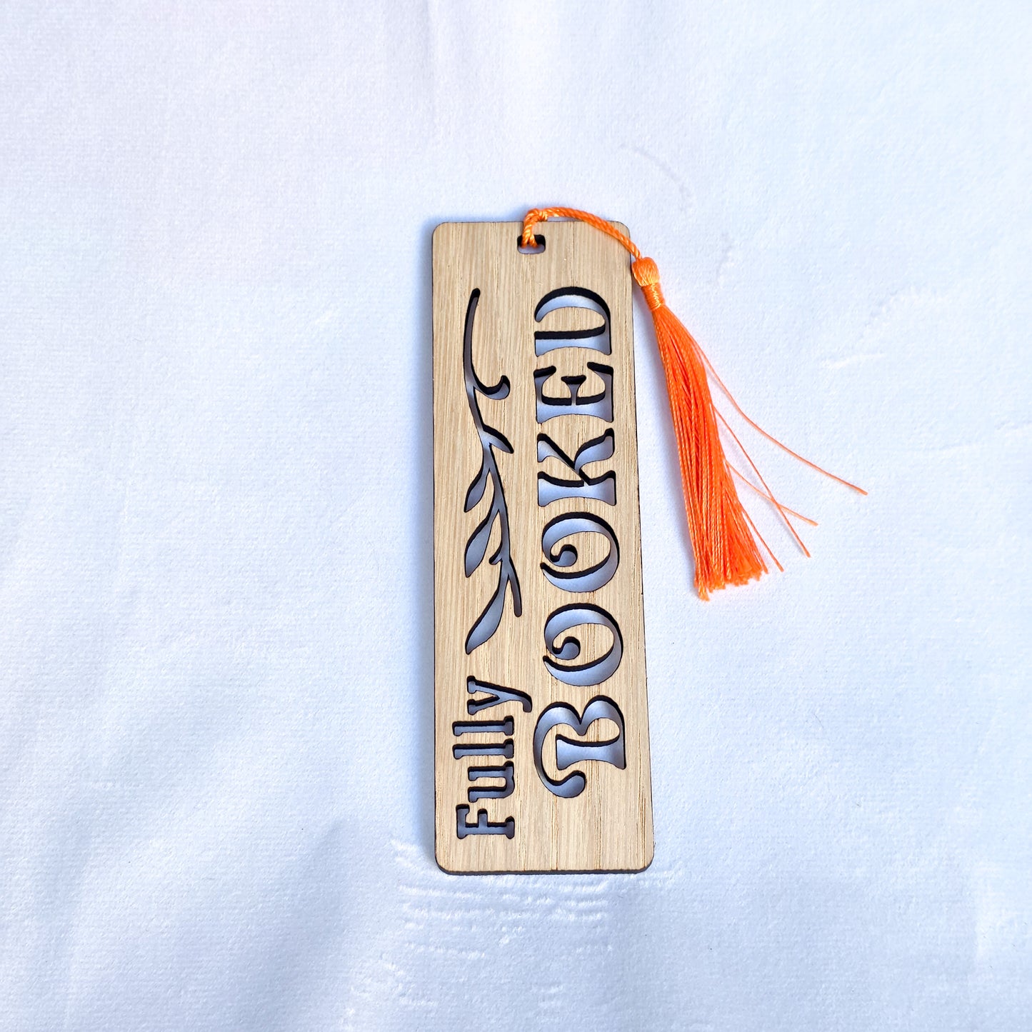 Oak Veneer Bookmarks - Laser Cut Text and design