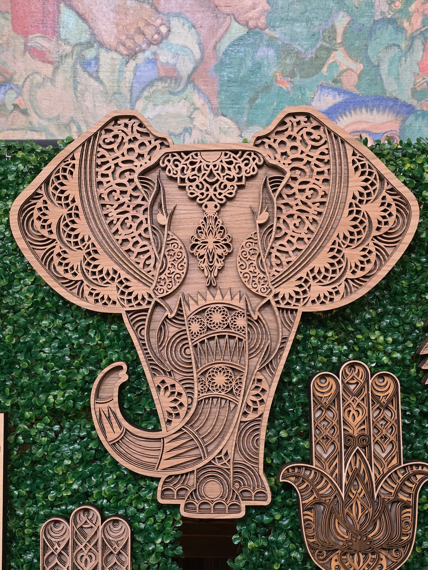 Laser Cut Elephant